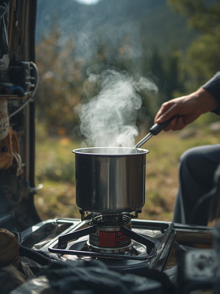 MSR camp stove alternative - outdoor cooking