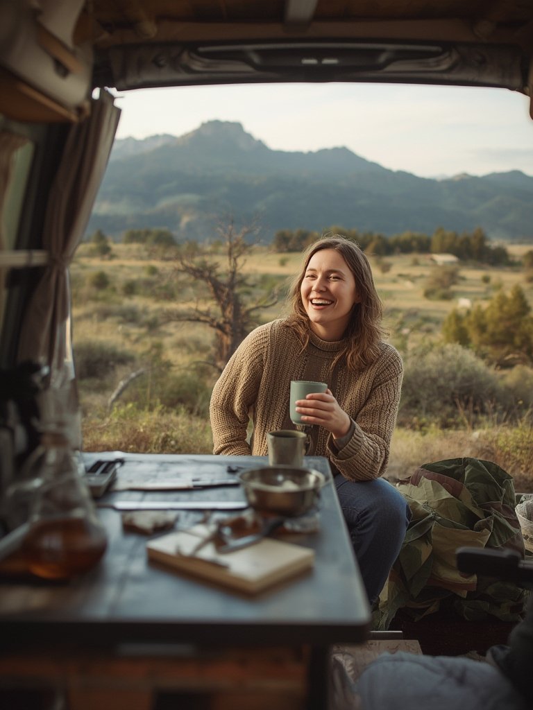 best backpacking stove - camp kitchen setup