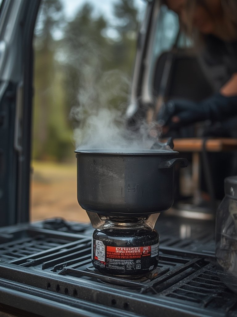 butane vs propane camp stove - outdoor cooking