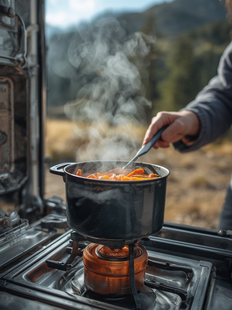 backpacking cookware set - outdoor cooking