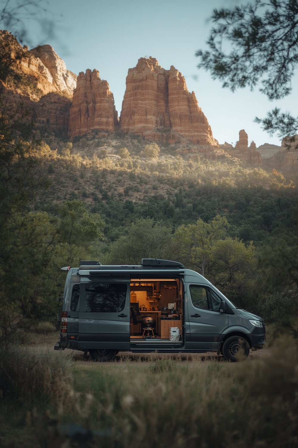 backpacking cookware set - van life camp kitchen
