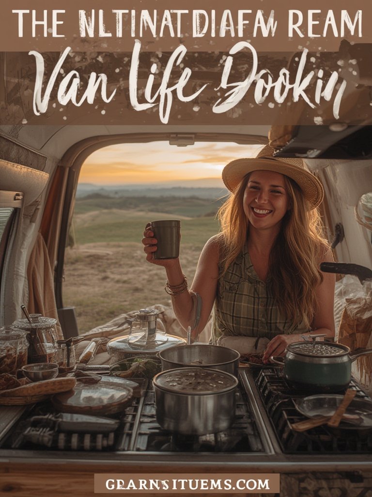 camp cookware for van life - camp kitchen setup
