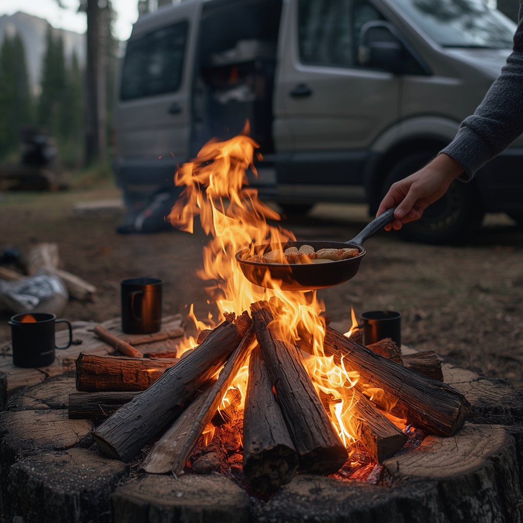 Fatwood Fire Starter Sticks: 7 Tested Review - Best for Van Lifers 2026 2 fatwood fire starter sticks in action