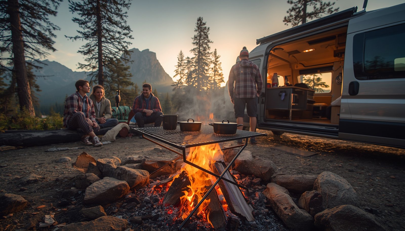 Camping Grill Grate: 2026 Tested Review - Best For Van Life 1 camping grill grate product view