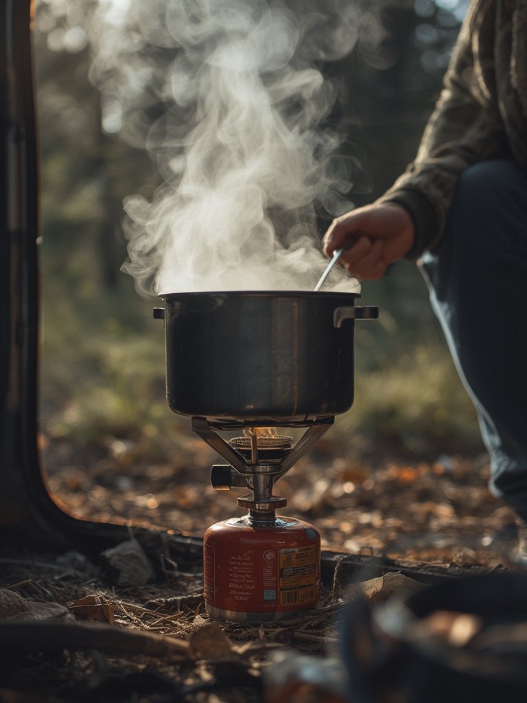 foldable camping bowl - outdoor cooking
