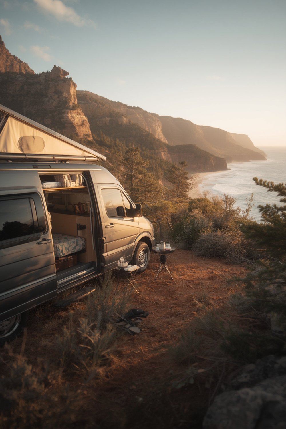 foldable camping bowl - van life camp kitchen